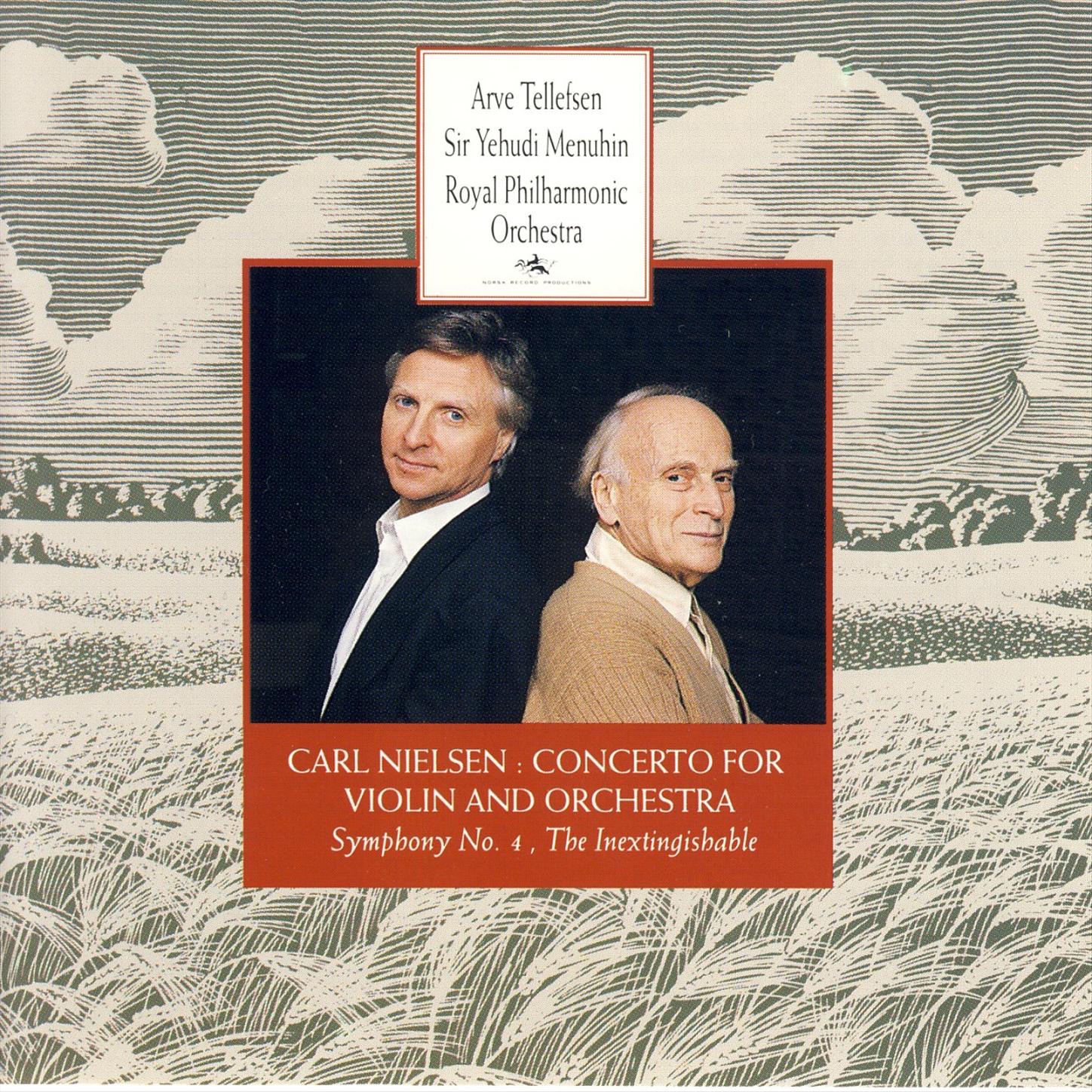 Nielsen: Concerto for Violin and Orchestra album cover