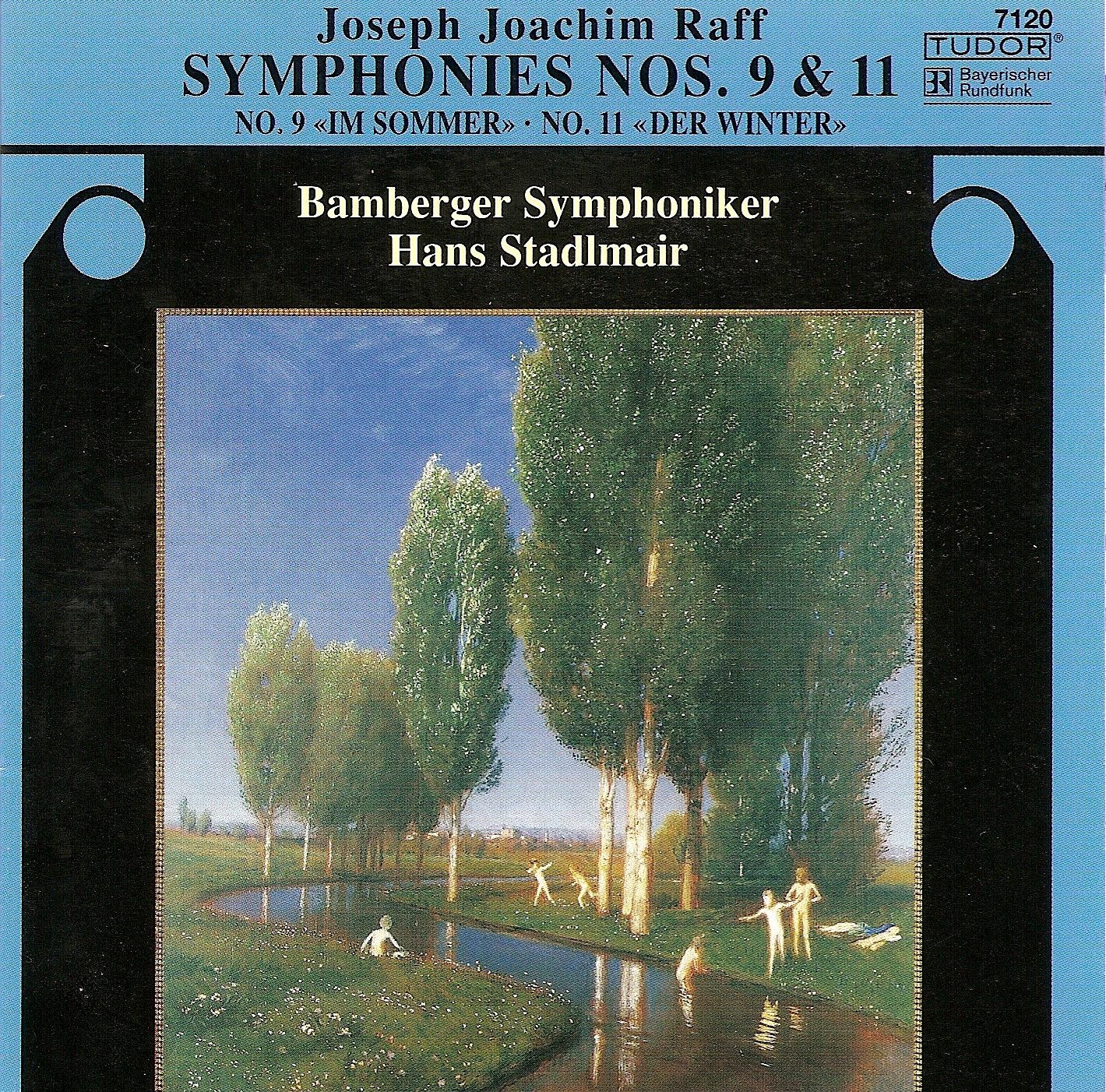 Raff: Symphony Nos. 9 & 11 album cover