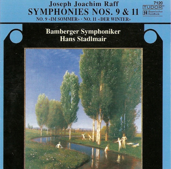 Raff: Symphony Nos. 9 & 11 album cover