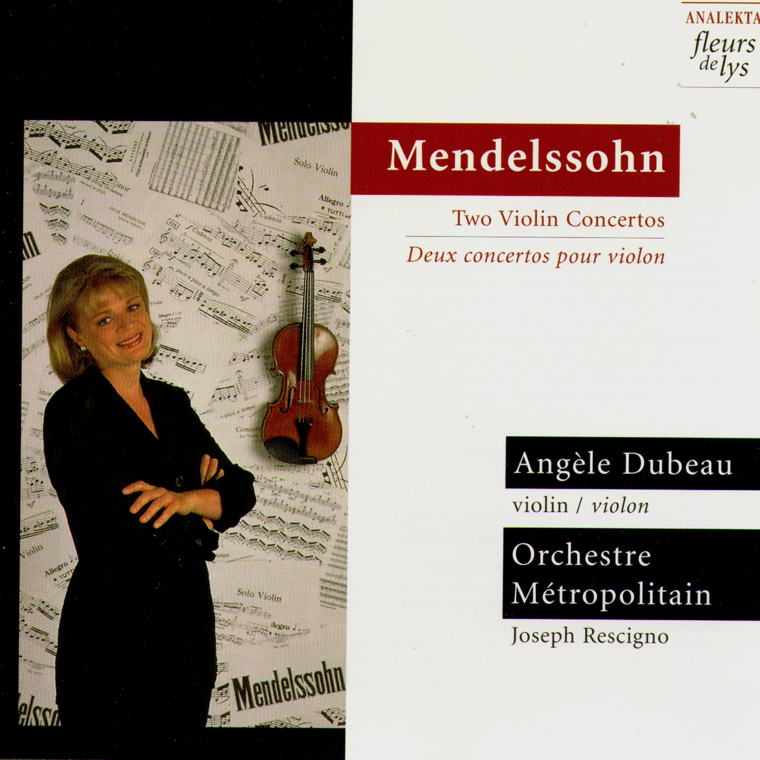 Two Violin Concertos (Deux Concertos Pour Violon) album cover