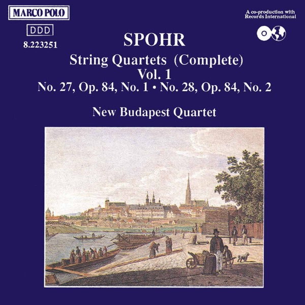 Spohr: String Quartets Vol. 1 album cover