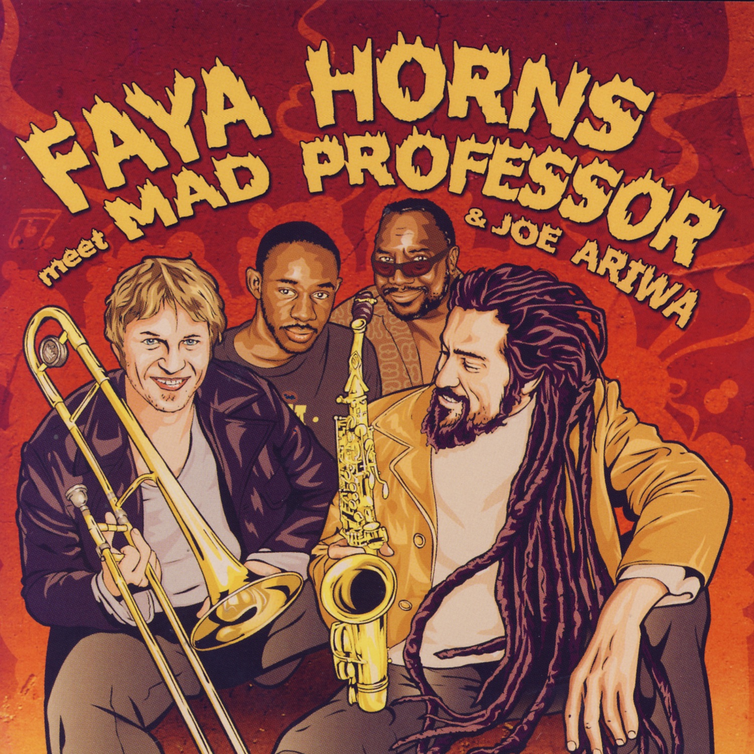 Faya Horns Meet Mad Professor & Joe Ariwa album cover