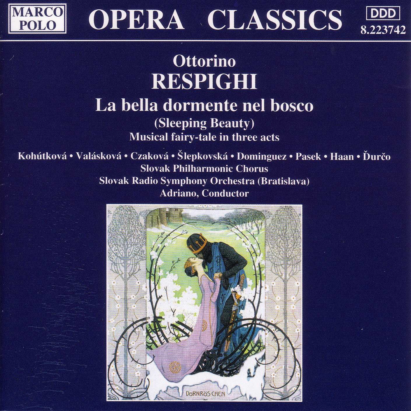 Respighi: Bella Dormente Nel Bosco (La) album cover
