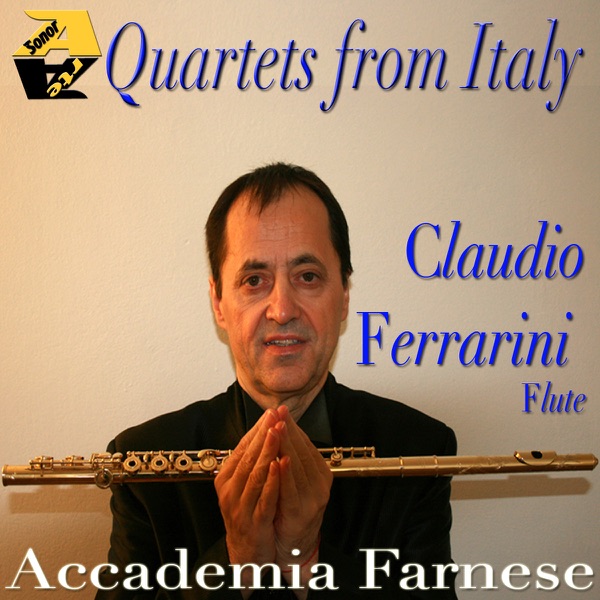 Claudio Ferrarini & Accademia Farnese:Quartets from Italy for Flute,Paisiello,Campagnoli,Viotti album cover