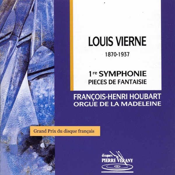 Vierne : 1ère symphonie album cover