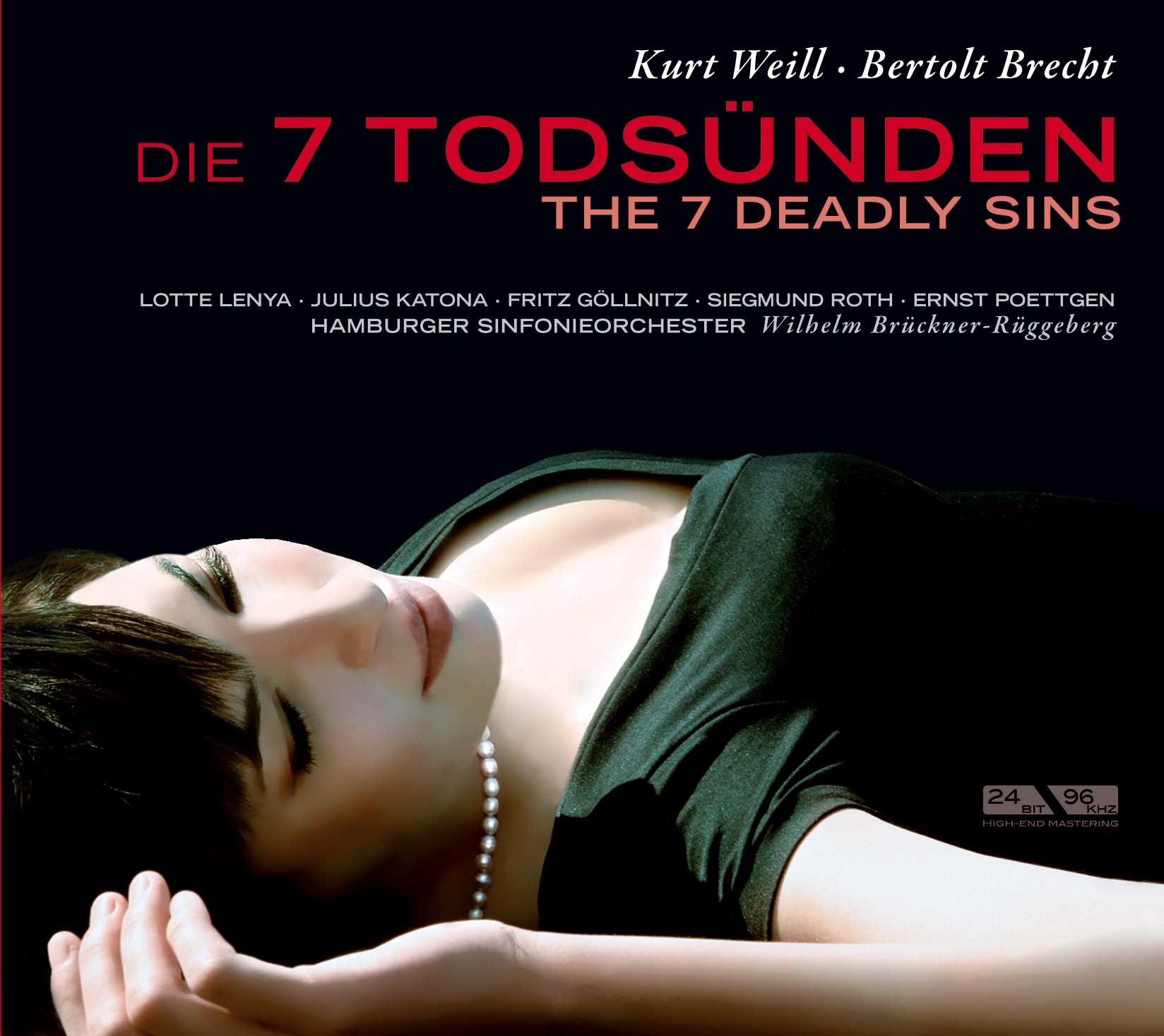 Weill: 7 Todsunden, Die (Bruckner-Ruggeberg) (1956) album cover