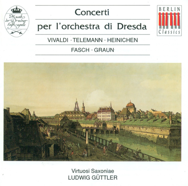 Vivaldi, Telemann, Fasch & Graun: Concerti album cover