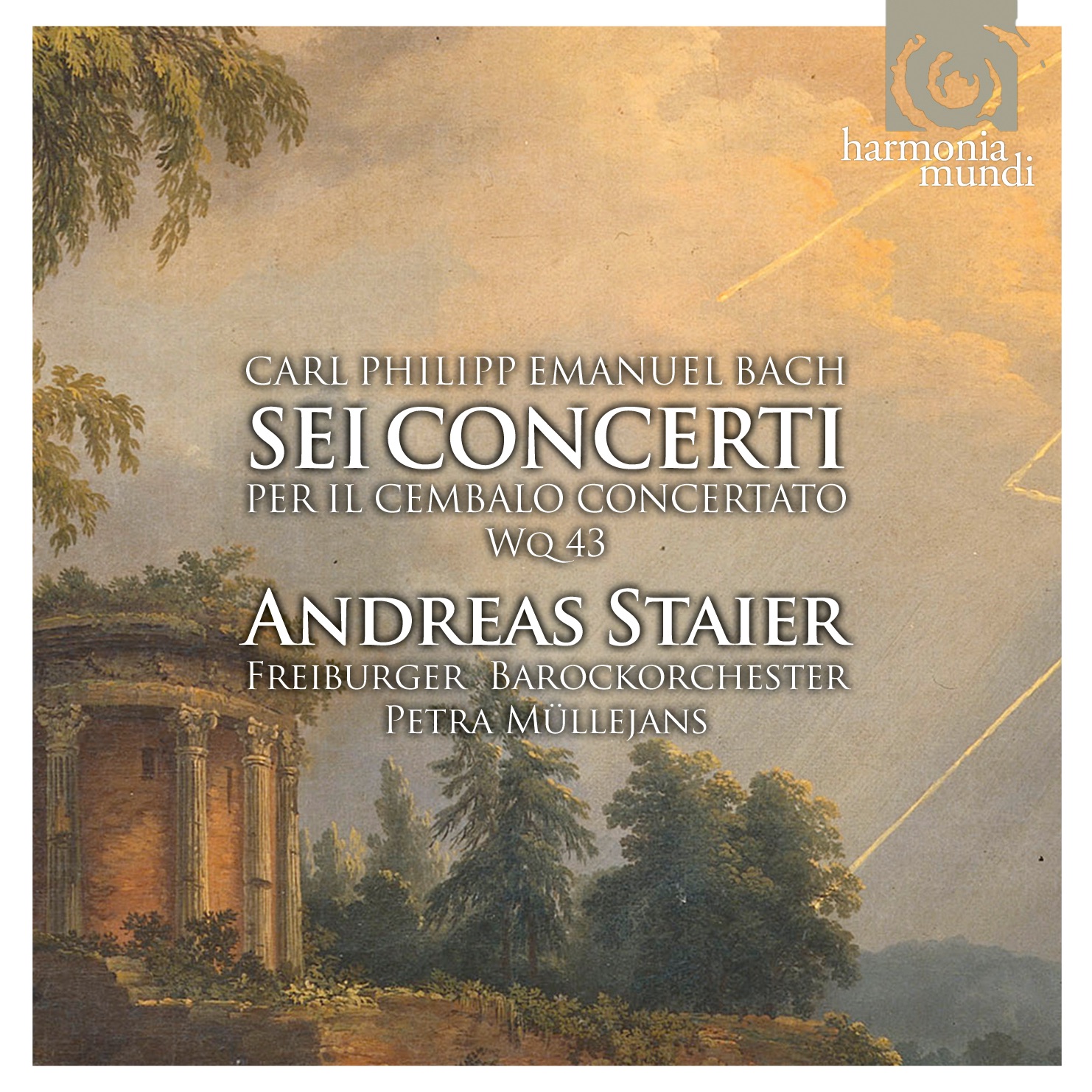 Carl Philipp Emanuel Bach: The keyboard concertos Wq 43 album cover