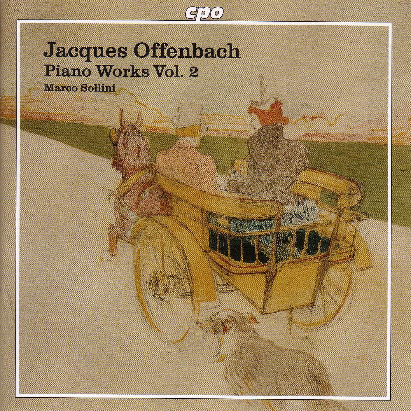 Offenbach, J.: Piano Music, Vol. 2 album cover