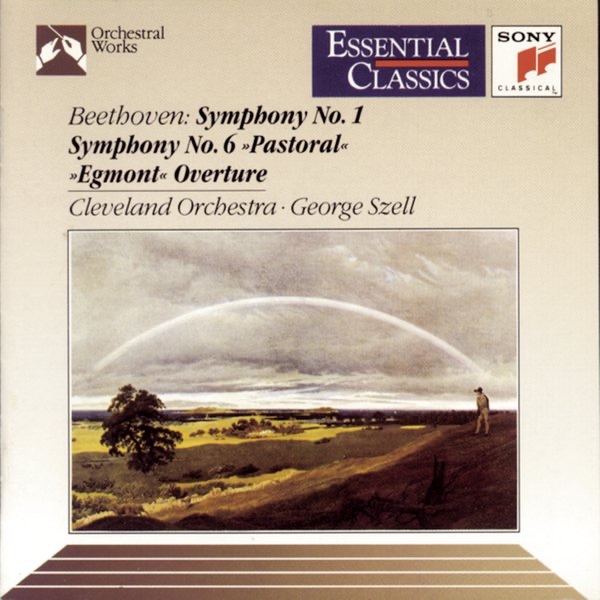 Beethoven: Symphony No. 1; Symphony No. 6 "Pastorale"; Egmont Overture album cover