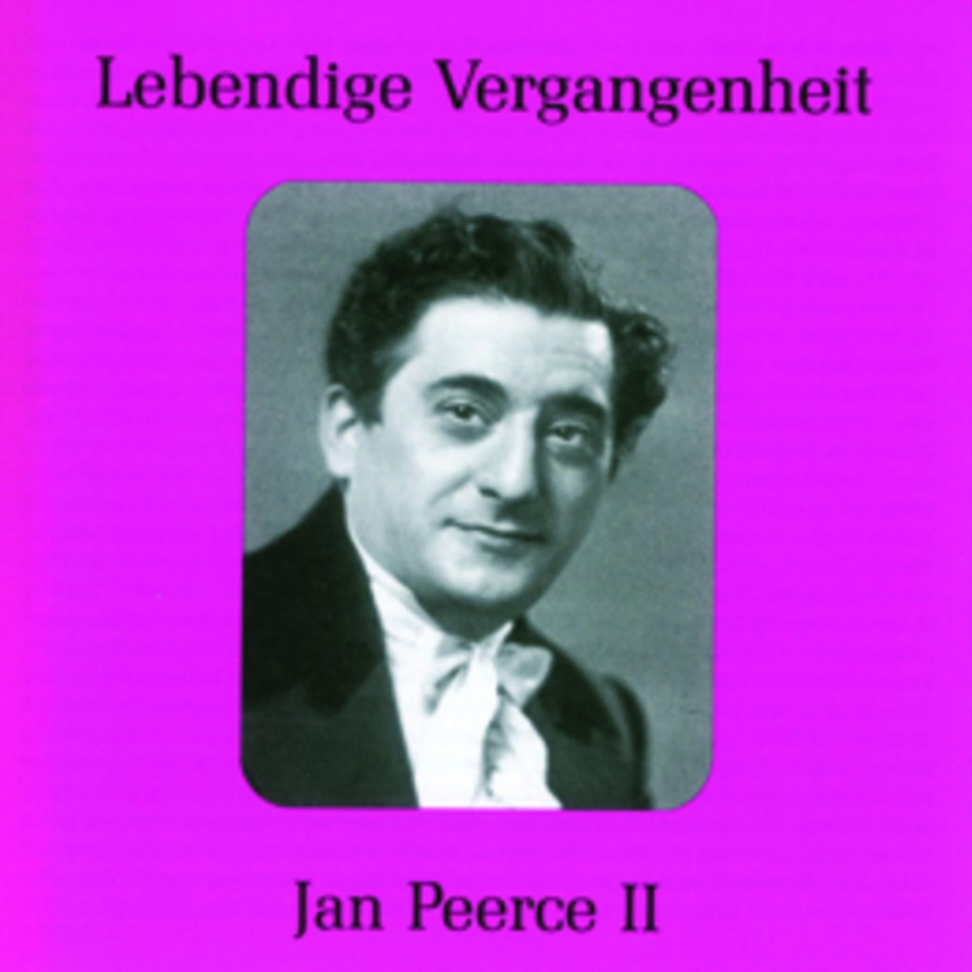 Lebendige Vergangenheit - Jan Peerce II album cover