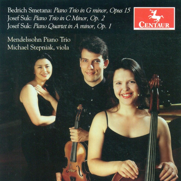 Smetana, B.: Piano Trio, Op. 15 - Suk, J.: Piano Trio, Op. 2 - Piano Quartet, Op. 1 album cover