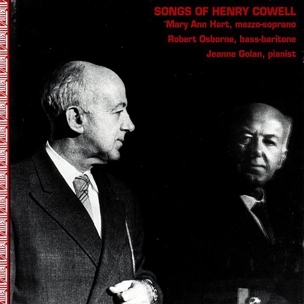Songs of Henry Cowell album cover