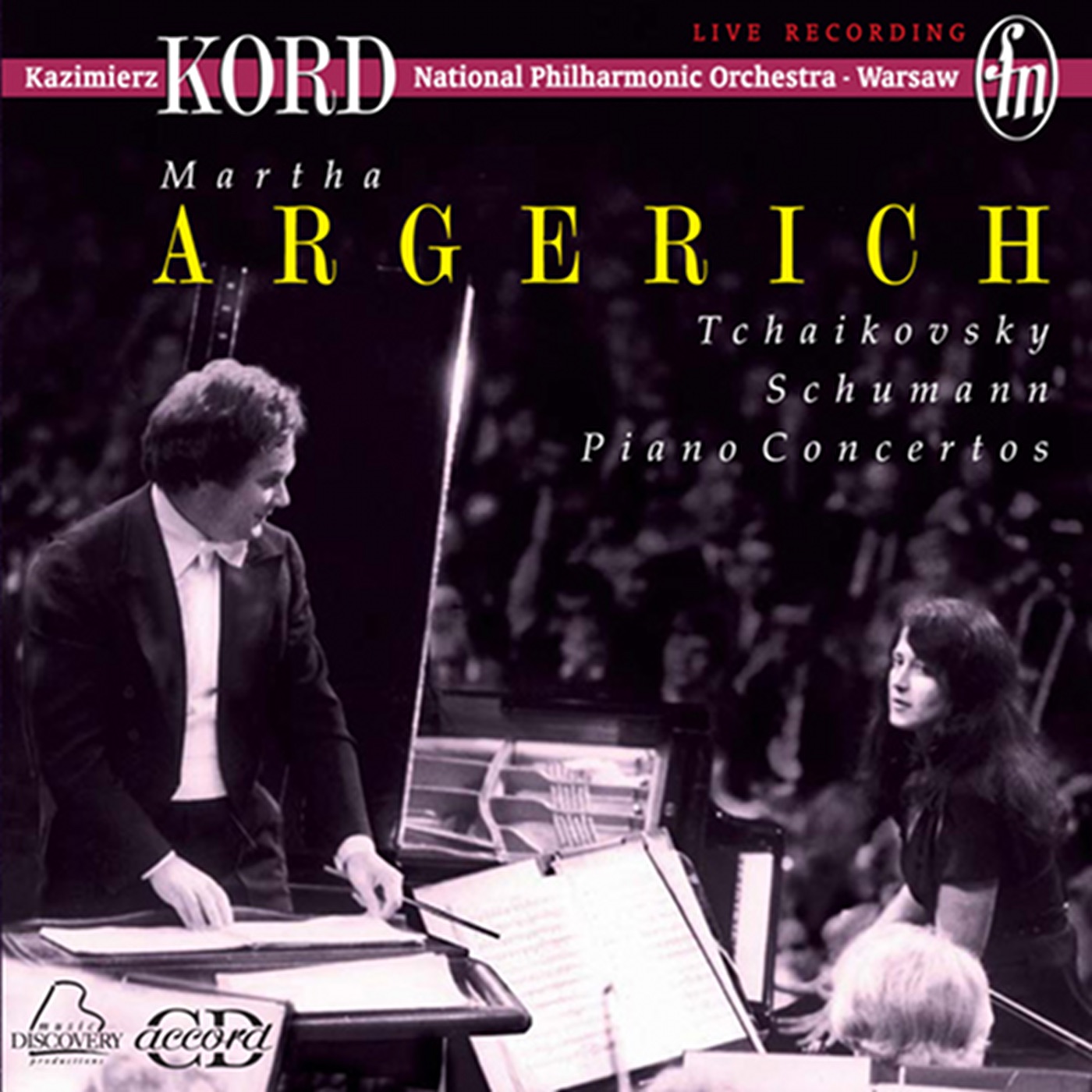 Martha Argerich album cover