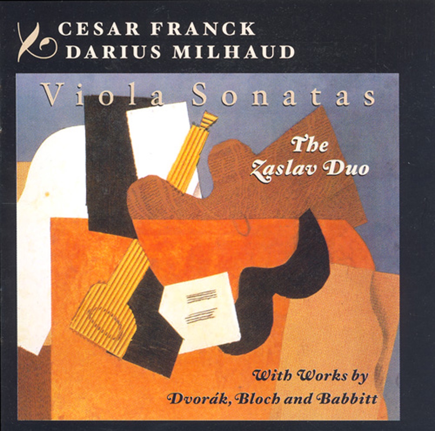 Franck: Violin Sonata (Arr. for Viola) - Milhaud: Viola Sonata No. 2 - Dvorak - Bloch - Babbitt: Vio album cover