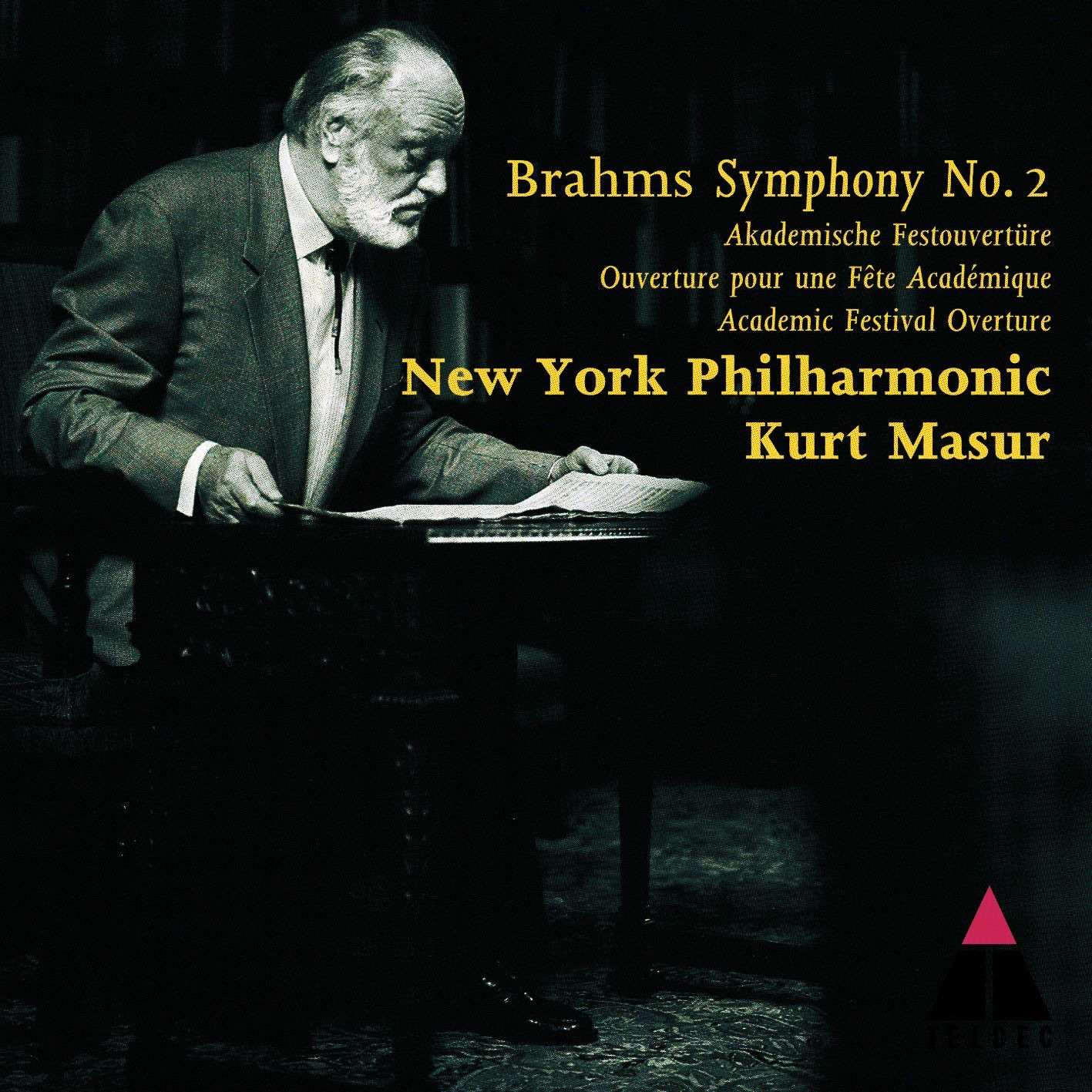 Brahms: Symphony No. 2 & Academic Festival Overture album cover