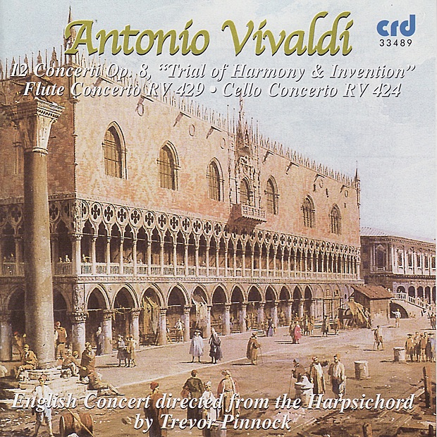 Vivaldi: 12 Concerti, Op. 8 "Trial of Harmony & Intervention" album cover