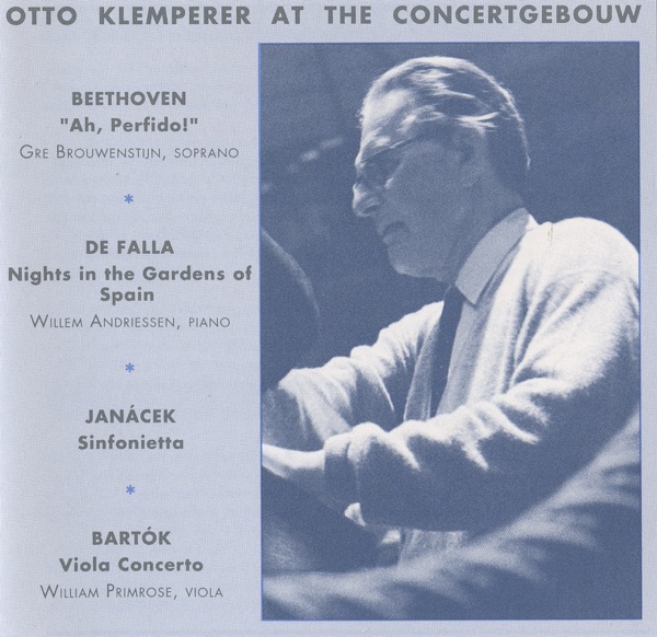 Klemperer At the Concertgebouw (1951) album cover