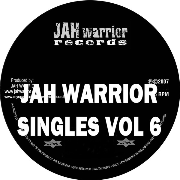 Jah Warrior Singles, Vol. 6 album cover