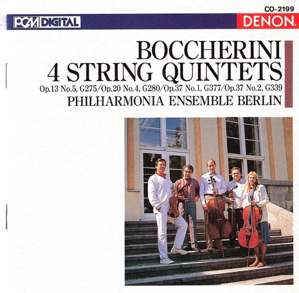 Boccherini: String Quintets album cover