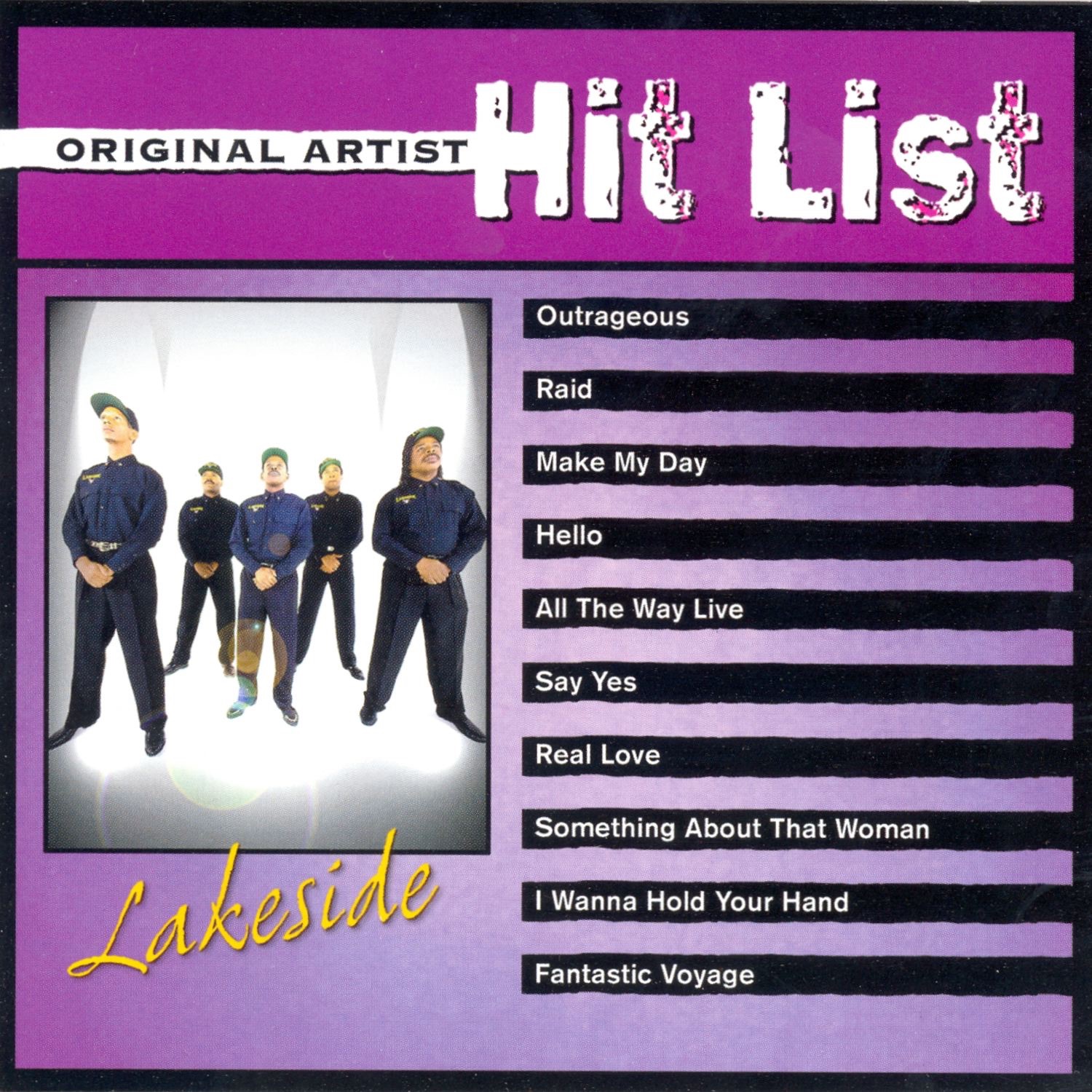 Original Artist Hit List: Lakeside (Live) album cover