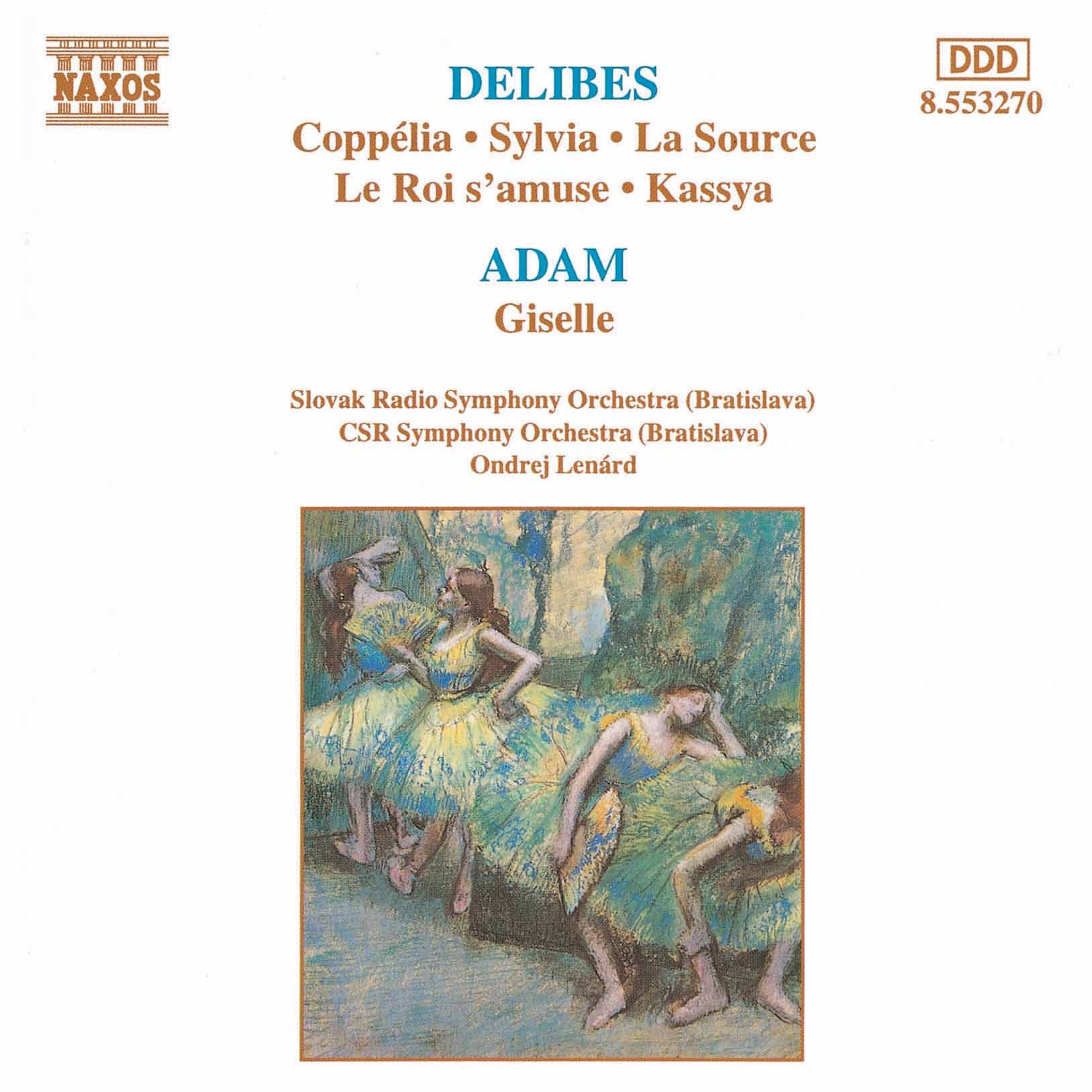 Delibes - Adam: Ballet Favourites album cover