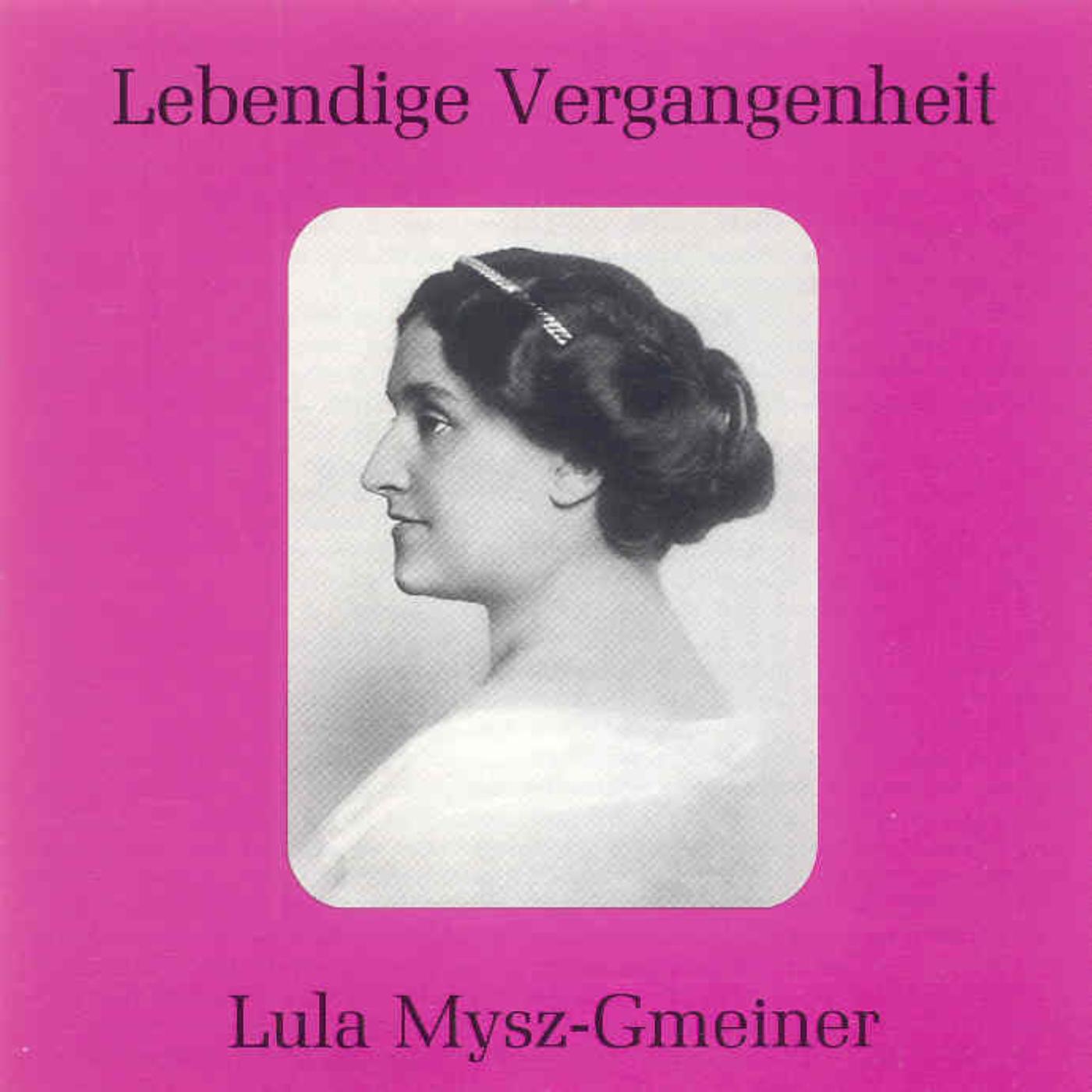 Lebendige Vergangenheit - Lula Mysz-Gmeiner album cover