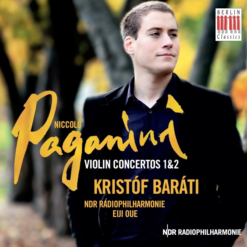 Paganini: Violin Concertos Nos. 1 & 2 album cover