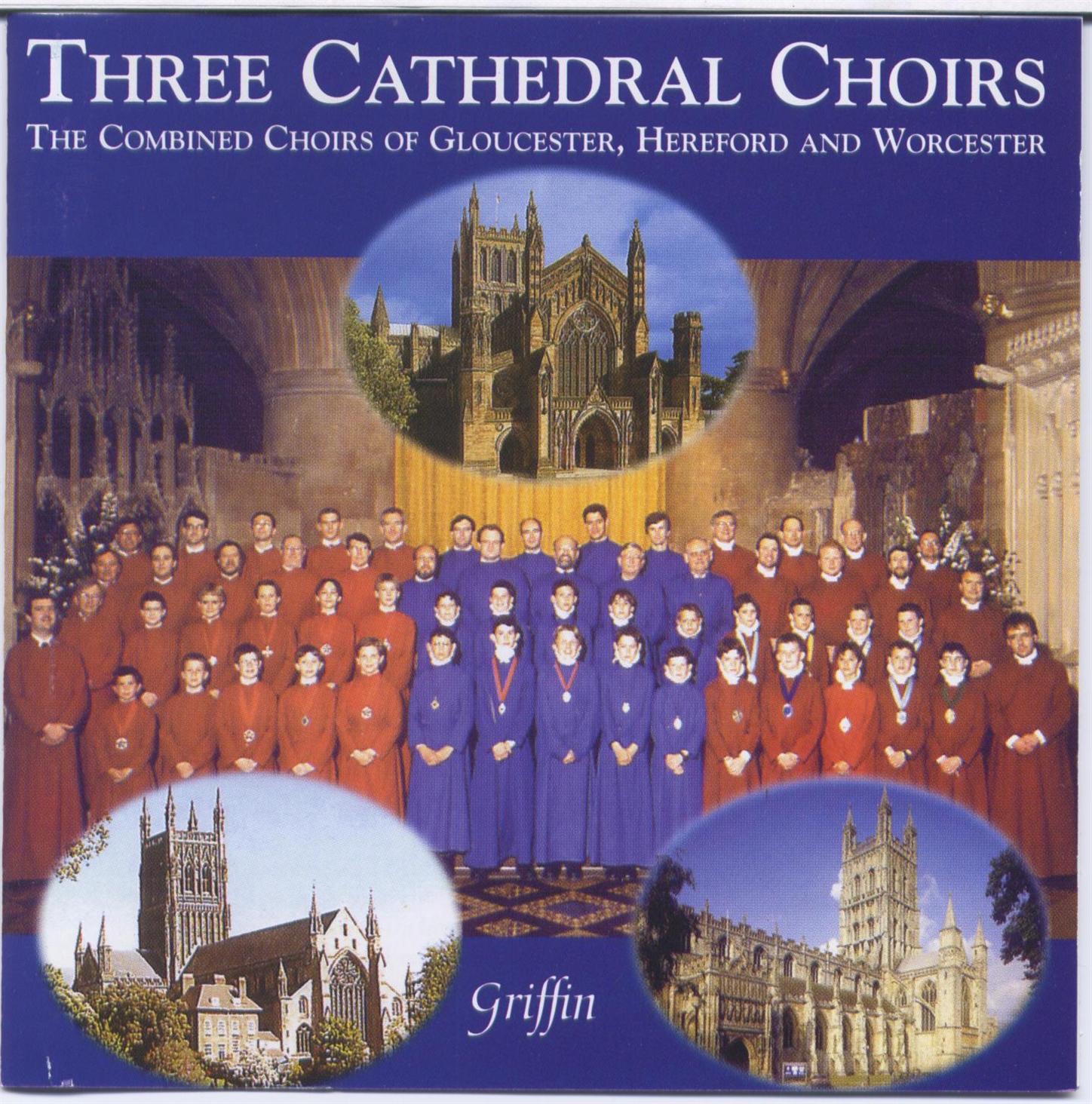 Three Cathedral Choirs - for the 1999 Festival album cover