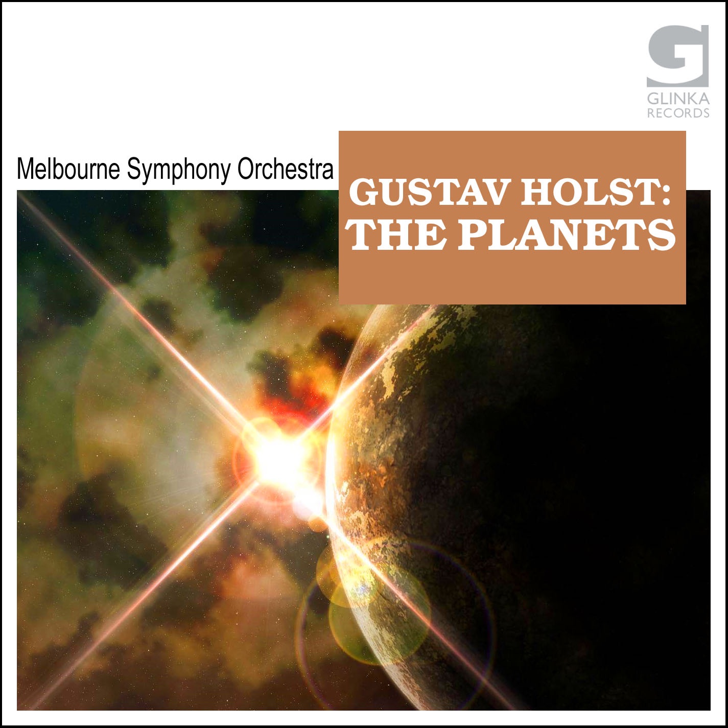 Gustav Holst: The Planets. Dvorak: New world album cover