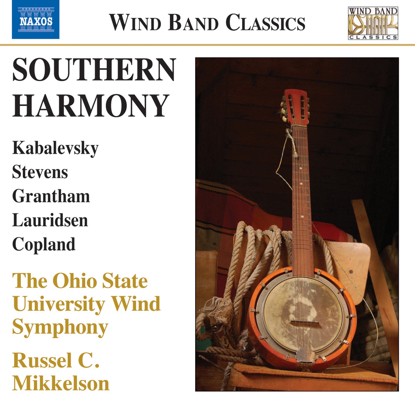 Southern Harmony: Music for Wind Band album cover