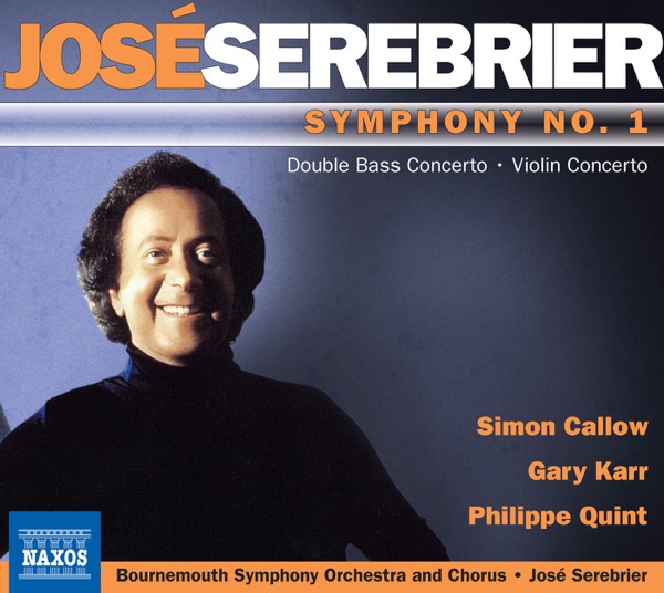 Serebrier: Symphony No. 1 - Nueve - Violin Concerto, "Winter" album cover
