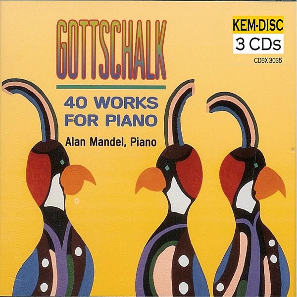 Gottschalk: 40 Works for Piano album cover