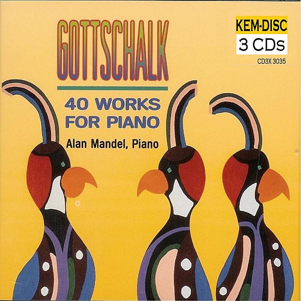 Gottschalk: 40 Works for Piano album cover