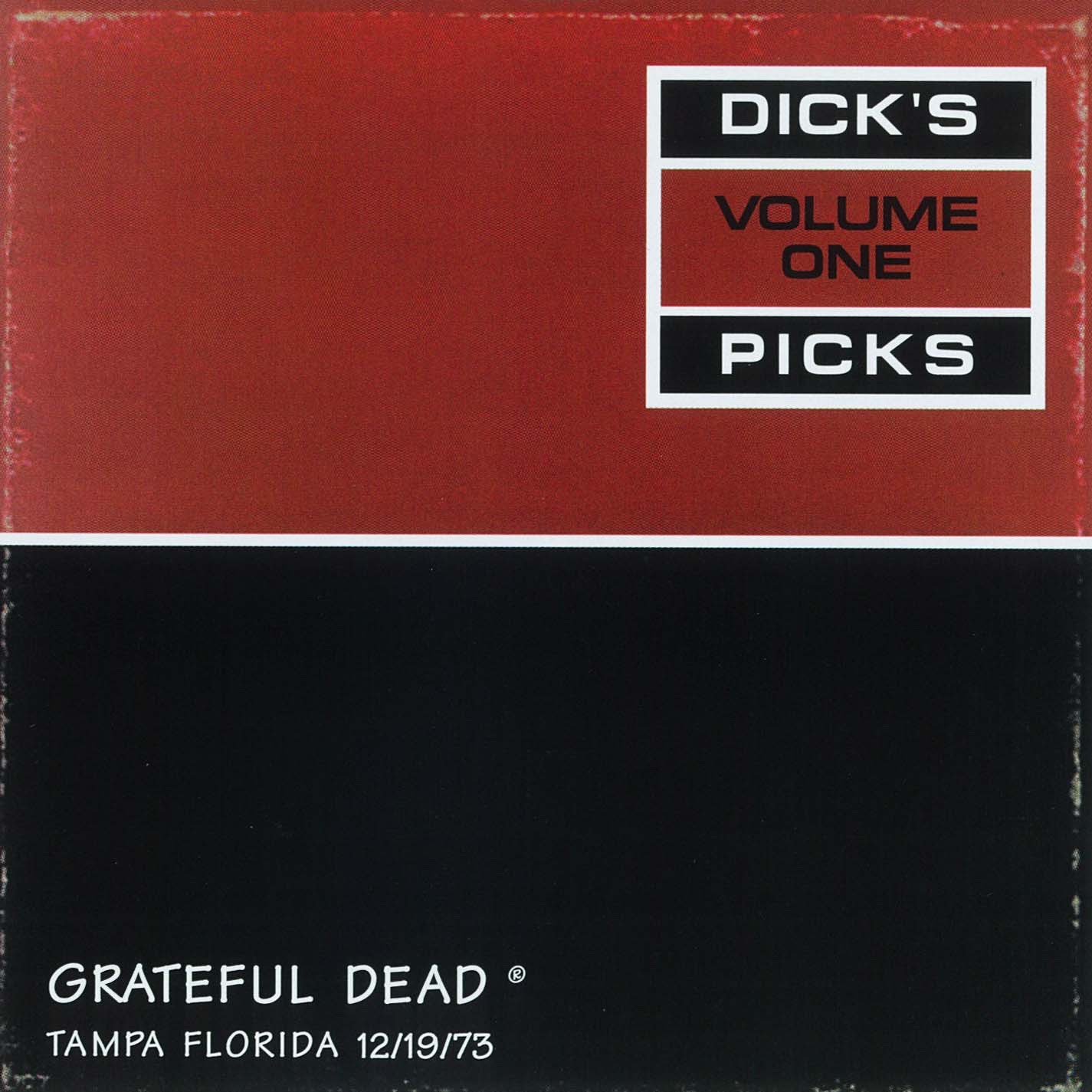 Dick's Picks Vol. 1: 12/19/73 (Curtis Hixon Hall, Tampa, FL) album cover