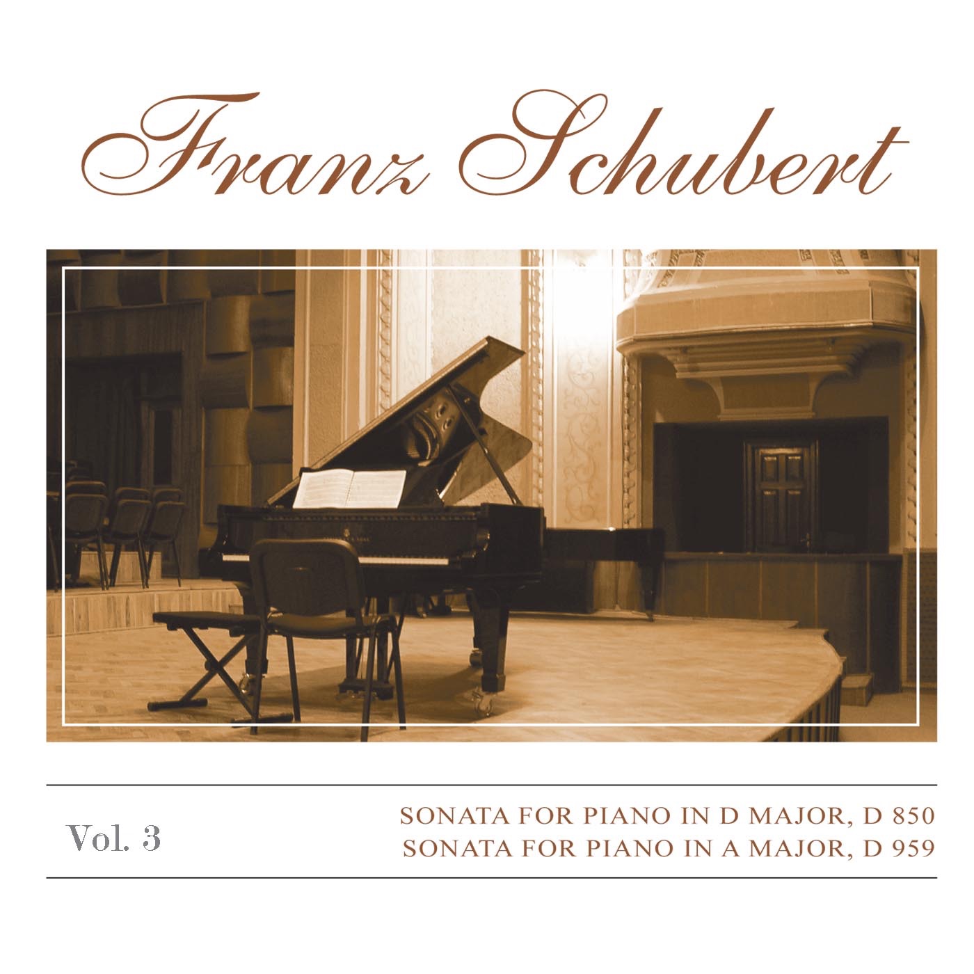 Franz Schubert, Vol. 3 (1939, 1937) album cover