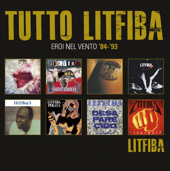 Tutto Litfiba "Eroi nel vento 1984-1993" album cover
