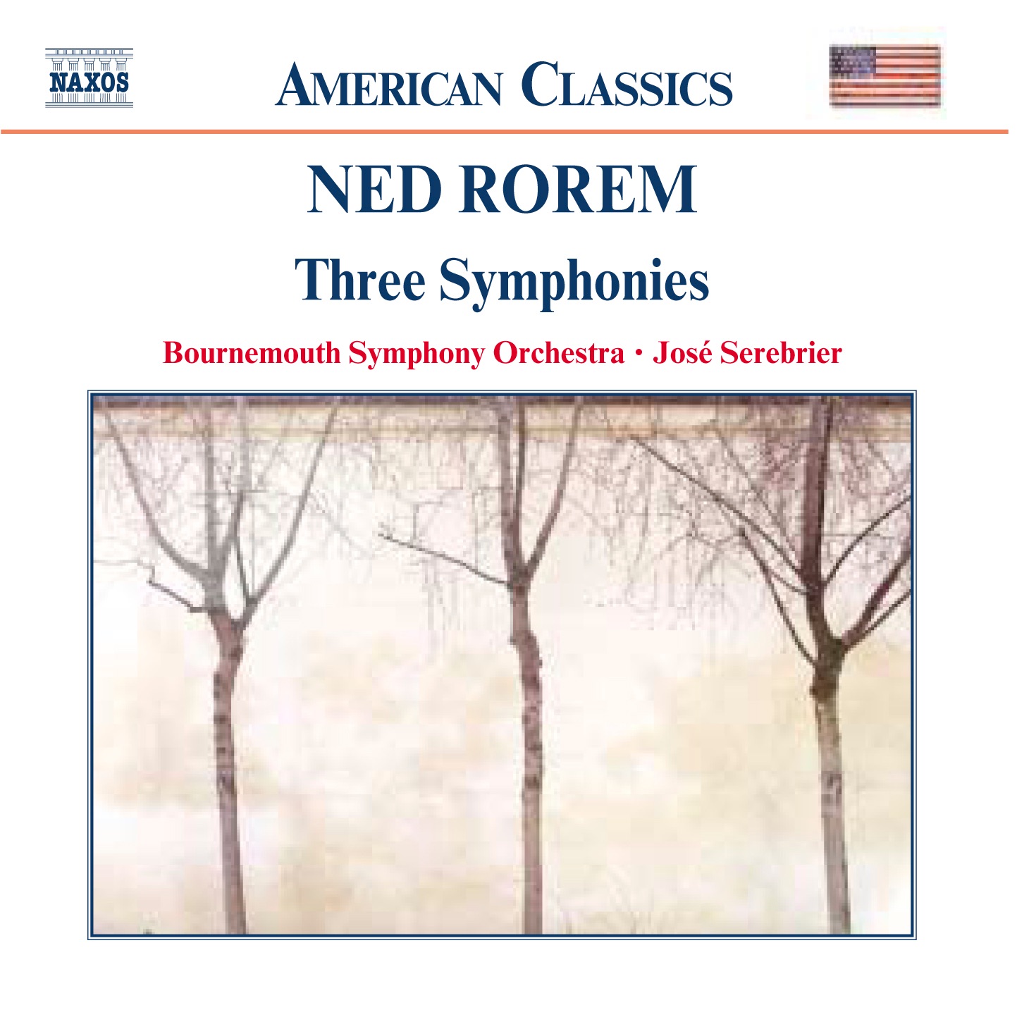 Rorem: Symphonies Nos. 1-3 album cover