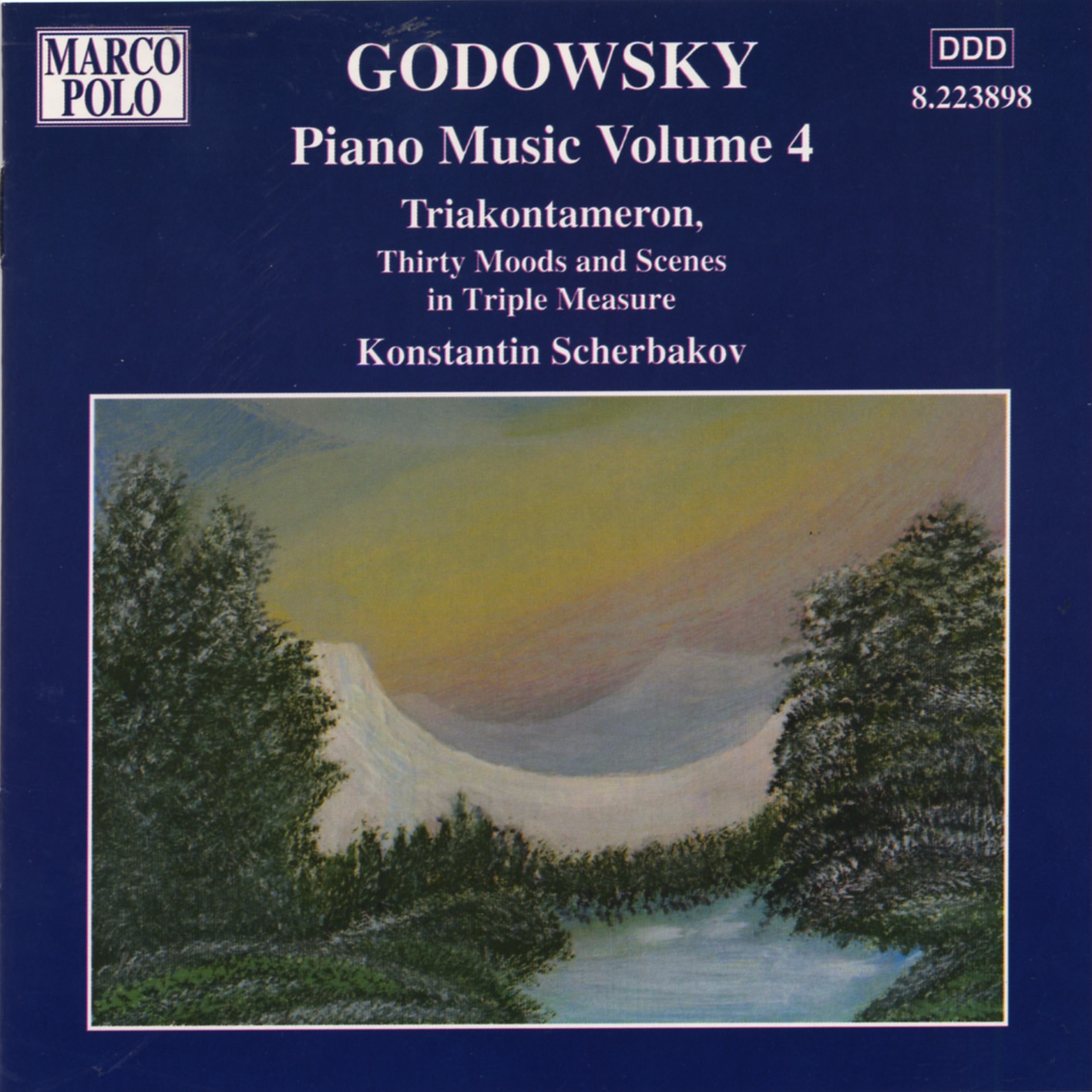 Godowsky: Triakontameron, 30 Moods and Scenes in Triple Measure album cover