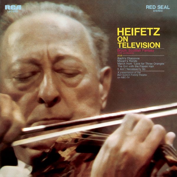 Heifetz On Television album cover
