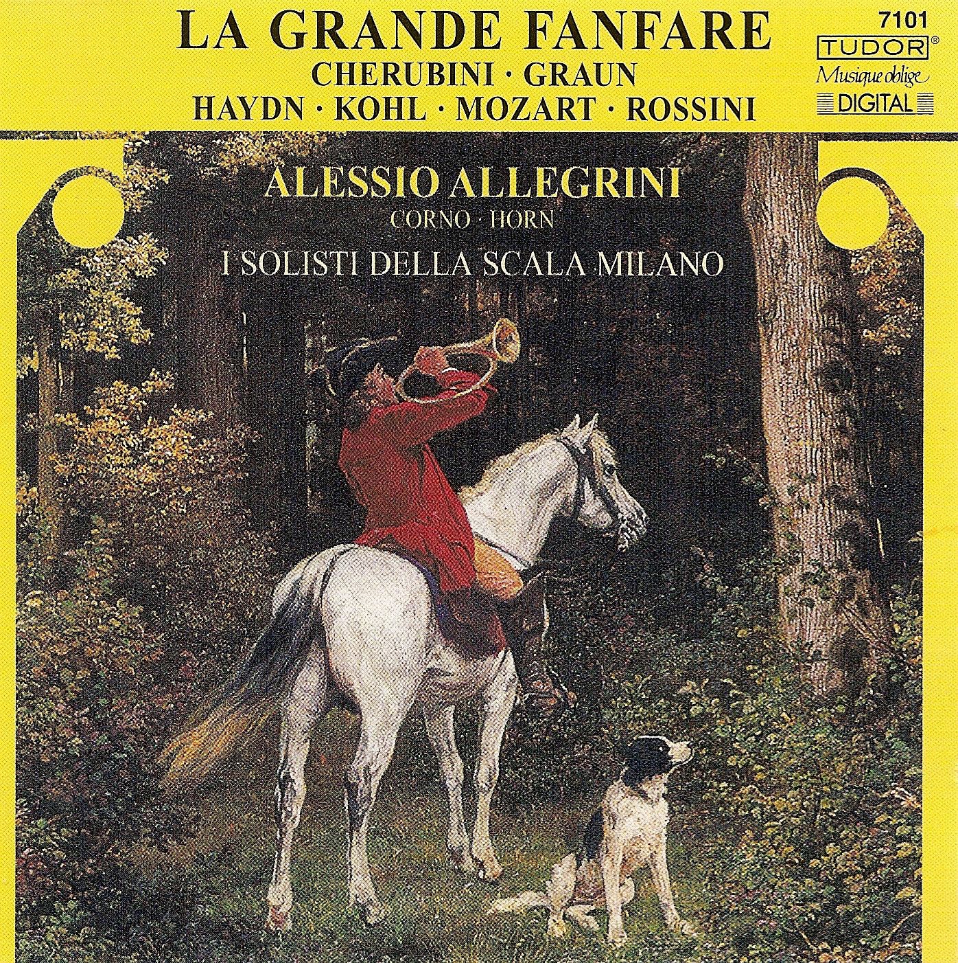 Cherubini, Graun, Kohl, Haydn, Mozart & Rossini: Horn Recital album cover