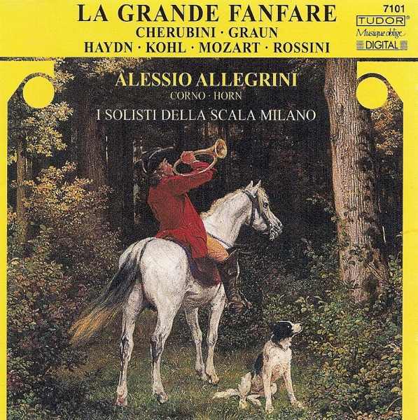 Cherubini, Graun, Kohl, Haydn, Mozart & Rossini: Horn Recital album cover