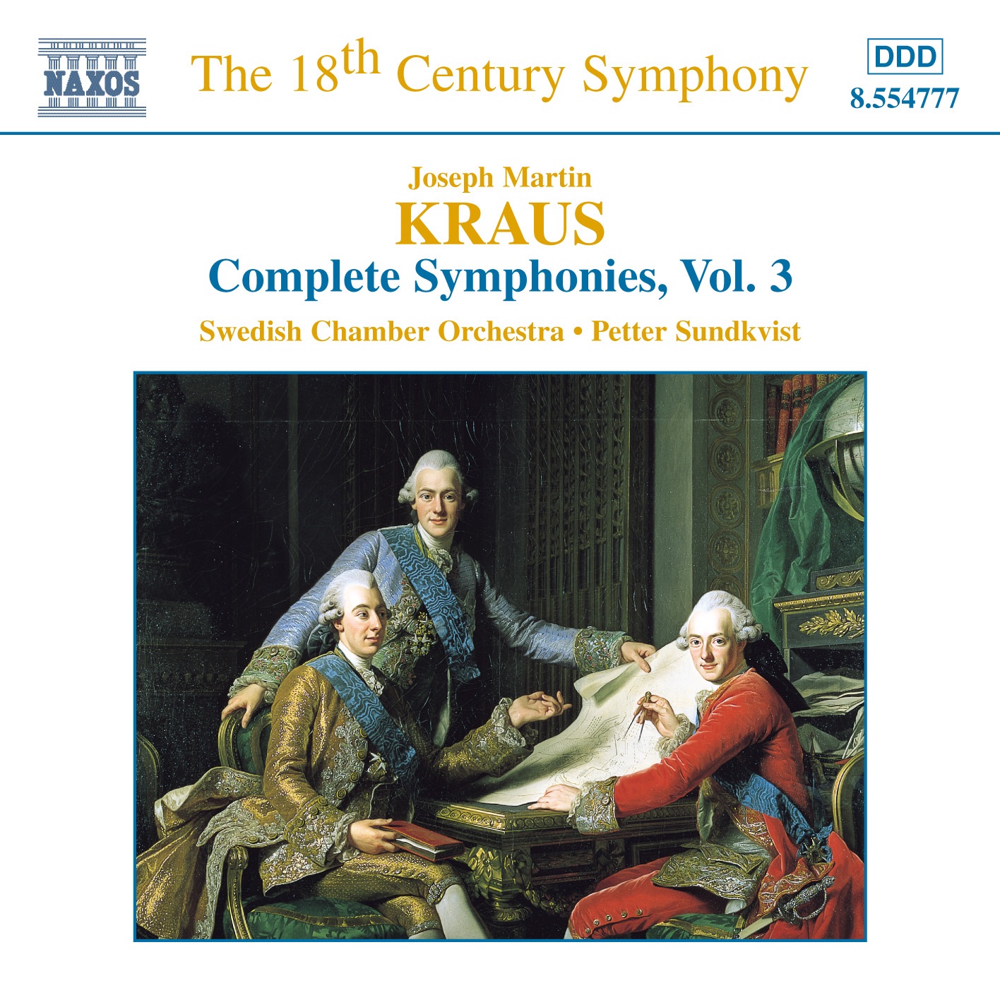 Kraus: Symphonies, Vol. 3 album cover