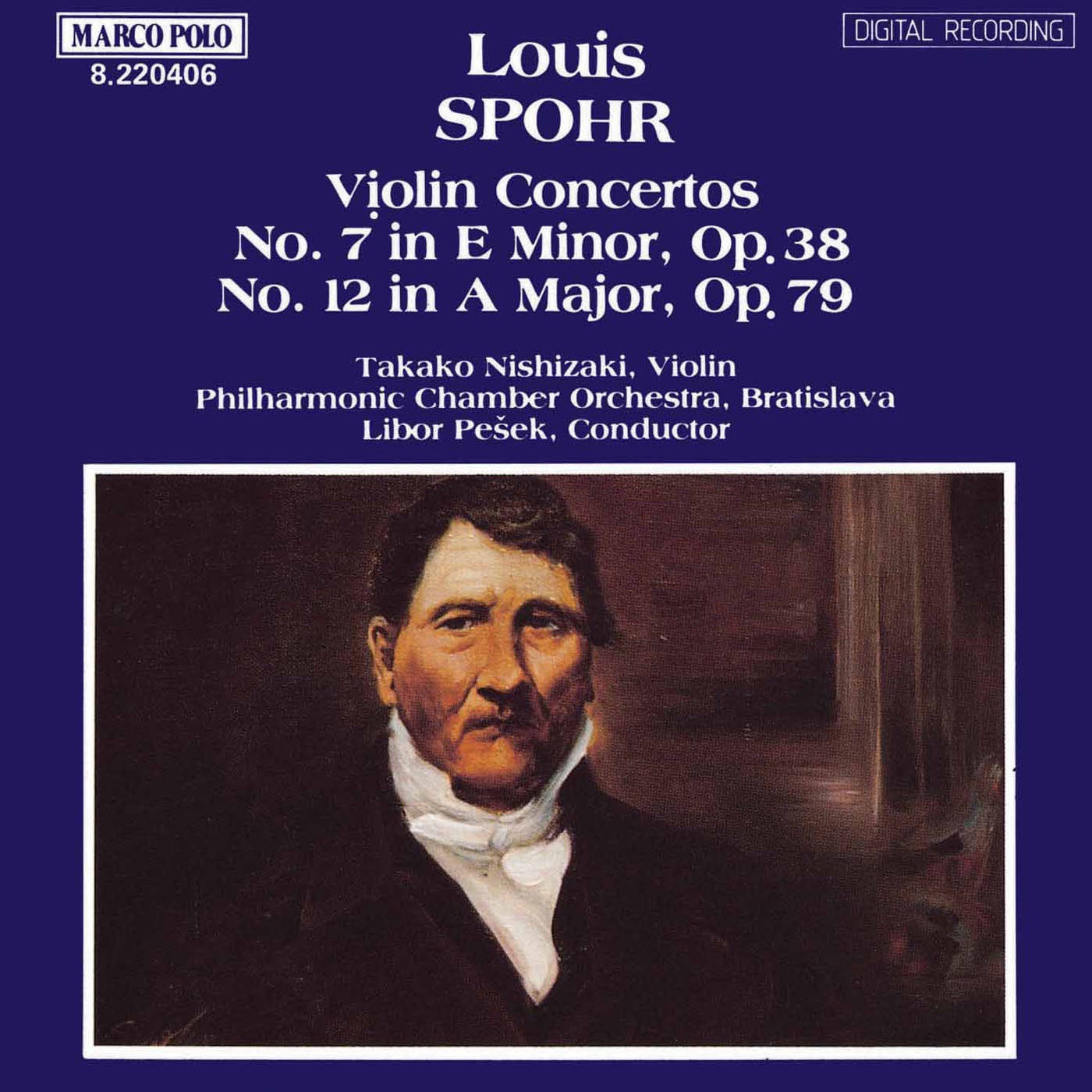 Spohr: Violin Concertos Nos. 7 and 12 album cover