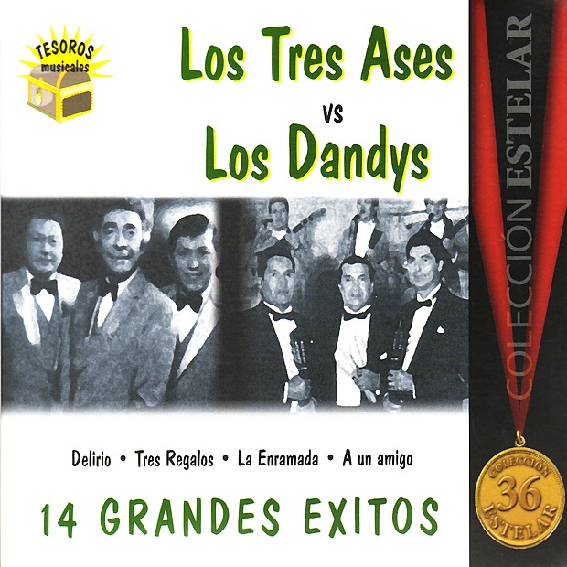 Los Tres Ases vs. Los Dandys: 14 Grandes Éxitos album cover