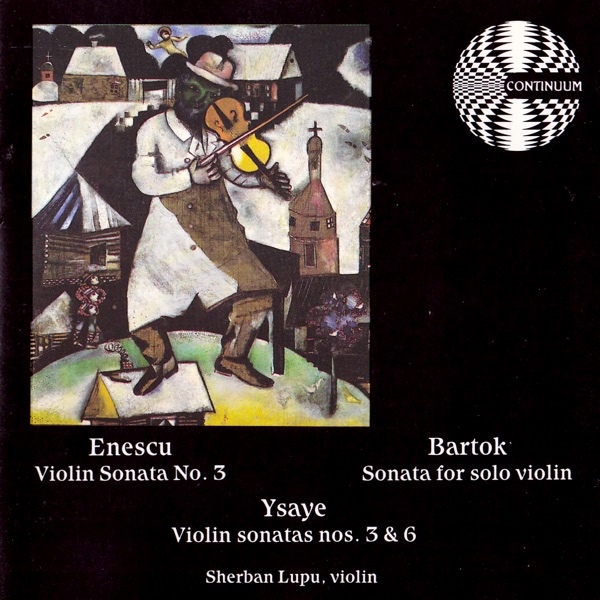 Enescu Bartok Ysaye album cover