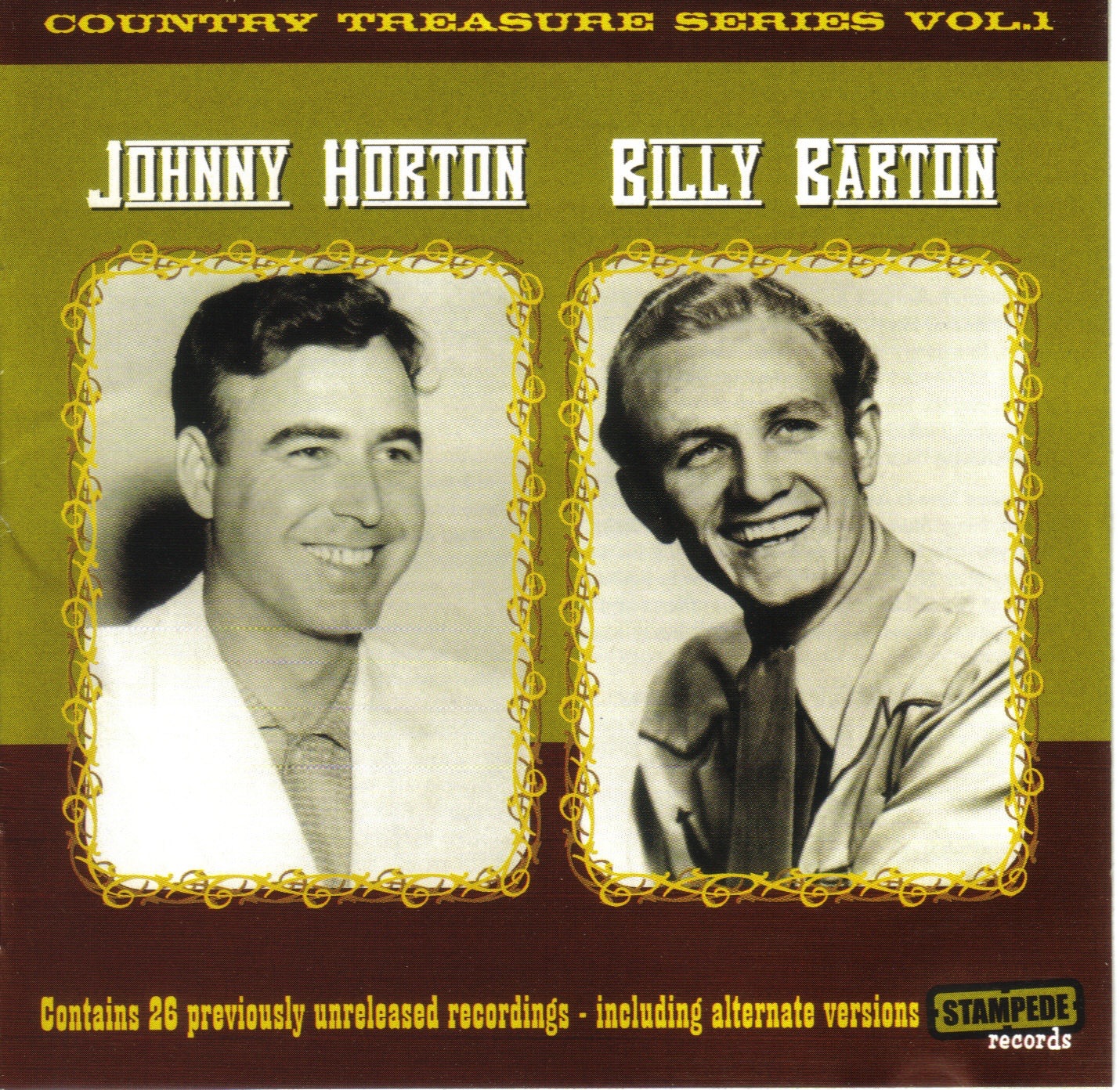 Audio CD (Country Treasure Series Vol 1) album cover