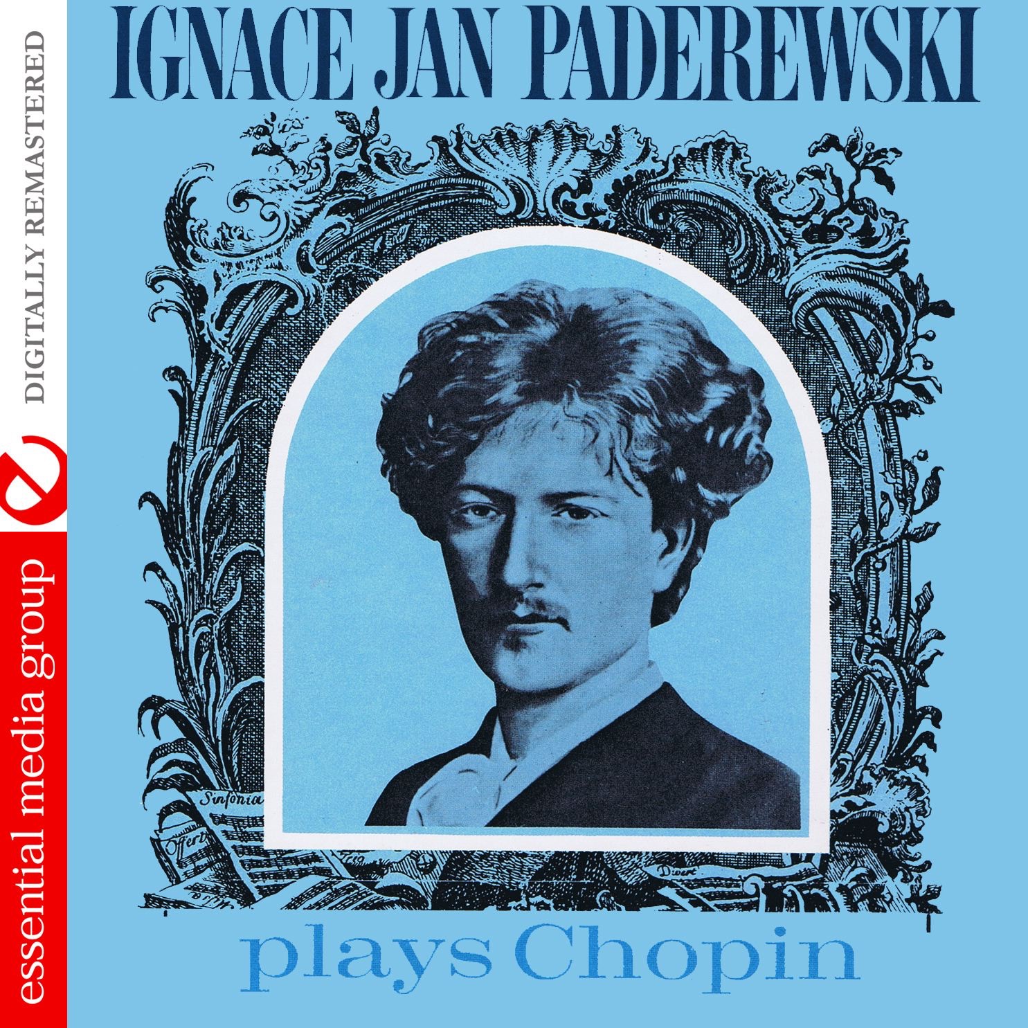 Ignace Jan Paderewski Plays Chopin album cover