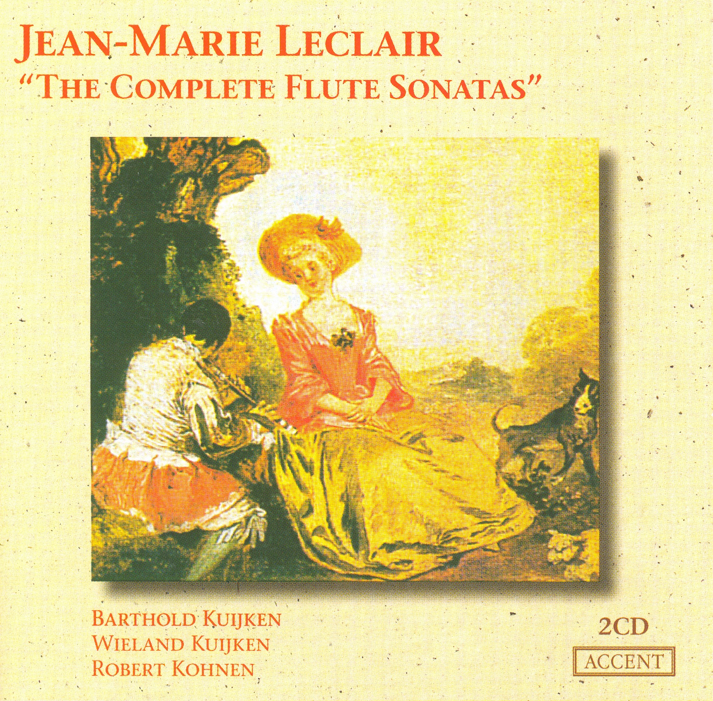 Leclair: Complete Flute Sonatas album cover