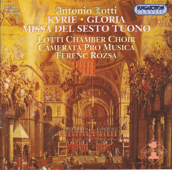 Kyrie, Gloria, Missa del sesto tuono album cover